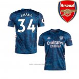 Camiseta del Arsenal Jugador Xhaka 3ª Equipacion 2020-2021