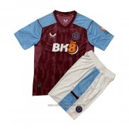 Camiseta del Aston Villa 1ª Equipacion Nino 2023-2024