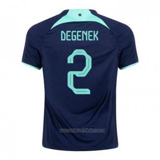 Camiseta del Australia Jugador Degenek 2ª Equipacion 2022