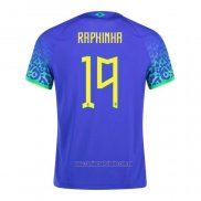 Camiseta del Brasil Jugador Raphinha 2ª Equipacion 2022