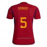 Camiseta del Espana Jugador Sergio 1ª Equipacion 2022