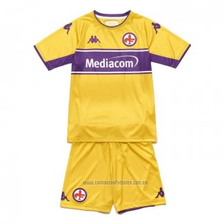 Camiseta del Fiorentina 3ª Equipacion Nino 2021-2022