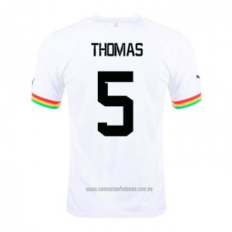 Camiseta del Ghana Jugador Thomas 1ª Equipacion 2022