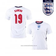 Camiseta del Inglaterra Jugador Sancho 1ª Equipacion 2020-2021
