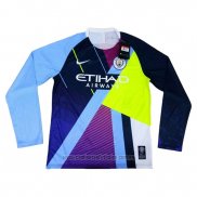 Camiseta del Manchester City Mash-Up Manga Larga 2019