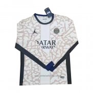Camiseta del Paris Saint-Germain 4ª Equipacion Manga Larga 2023-2024