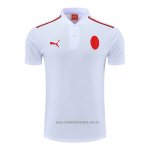 Camiseta Polo del AC Milan 2022-2023 Blanco
