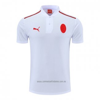 Camiseta Polo del AC Milan 2022-2023 Blanco