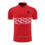 Camiseta Polo del Atletico Madrid 2022-2023 Rojo
