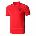 Camiseta Polo del Bayern Munich 2019-2020 Rojo