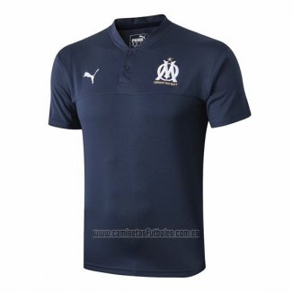 Camiseta Polo del Olympique Marsella 2019-2020 Azul