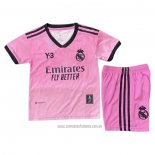 Camiseta del Real Madrid Portero Nino 2021-2022 Rosa