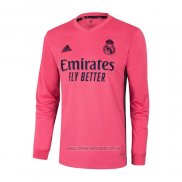 Camiseta del Real Madrid 2ª Equipacion Manga Larga 2020-2021