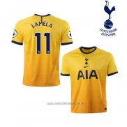 Camiseta del Tottenham Hotspur Jugador Lamela 3ª Equipacion 2020-2021