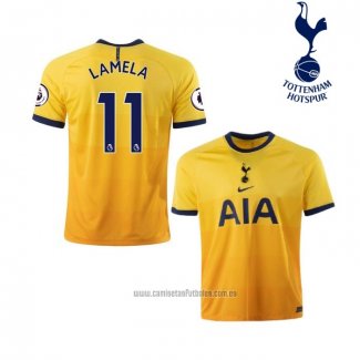 Camiseta del Tottenham Hotspur Jugador Lamela 3ª Equipacion 2020-2021