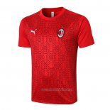 Camiseta de Entrenamiento AC Milan 2020-2021 Rojo