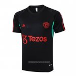 Camiseta de Entrenamiento Manchester United 2023-2024 Negro