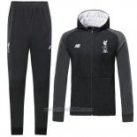 Chandal con Capucha del Liverpool 2019-2020 Negro