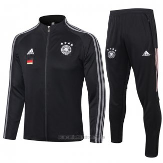 Chandal de Chaqueta del Alemania 2020-2021 Negro