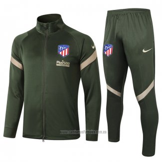 Chandal de Chaqueta del Atletico Madrid 2020-2021 Verde