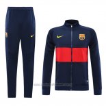 Chandal de Chaqueta del Barcelona 2019-2020 Azul y Rojo