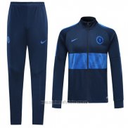 Chandal de Chaqueta del Chelsea 2019-2020 Azul Oscuro