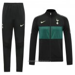 Chandal de Chaqueta del Tottenham Hotspur 2020-2021 Negro