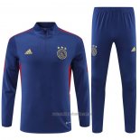 Chandal de Sudadera del Ajax 2022-2023 Azul