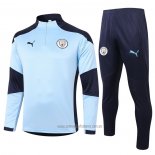 Chandal de Sudadera del Manchester City 2020-2021 Azul