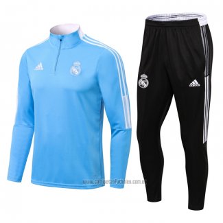 Chandal de Sudadera del Real Madrid 2021-2022 Azul