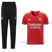 Chandal del Arsenal Manga Corta 2021-2022 Rojo