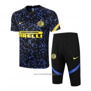 Chandal del Inter Milan Manga Corta 2020-2021 Azul