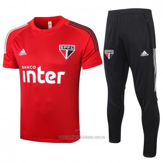 Chandal del Sao Paulo Manga Corta 2020-2021 Rojo