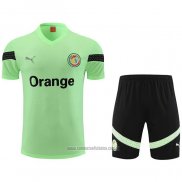 Chandal del Senegal Manga Corta 2023-2024 Verde - Pantalon Corto