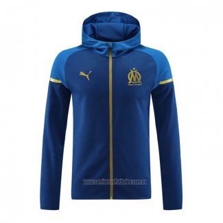 Chaqueta con Capucha del Olympique Marsella 2023-2024 Azul