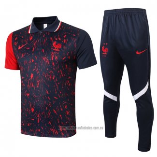 Conjunto Polo Francia 2020-2021 Negro