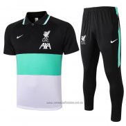 Conjunto Polo Liverpool 2020-2021 Negro