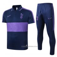 Conjunto Polo Tottenham Hotspur 2020-2021 Purpura