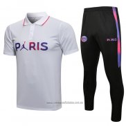 Conjunto Polo del Paris Saint-Germain Jordan 2021-2022 Blanco