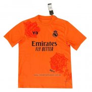 Tailandia Camiseta del Real Madrid Y-3 2024 Naranja