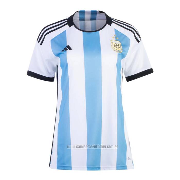 Camiseta del Argentina 3 Estrellas 1ª Equipacion Mujer 2022