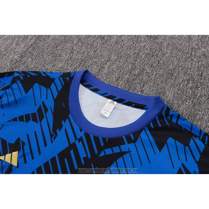 Chandal del Argentina Manga Corta 2022 Azul - Pantalon Corto