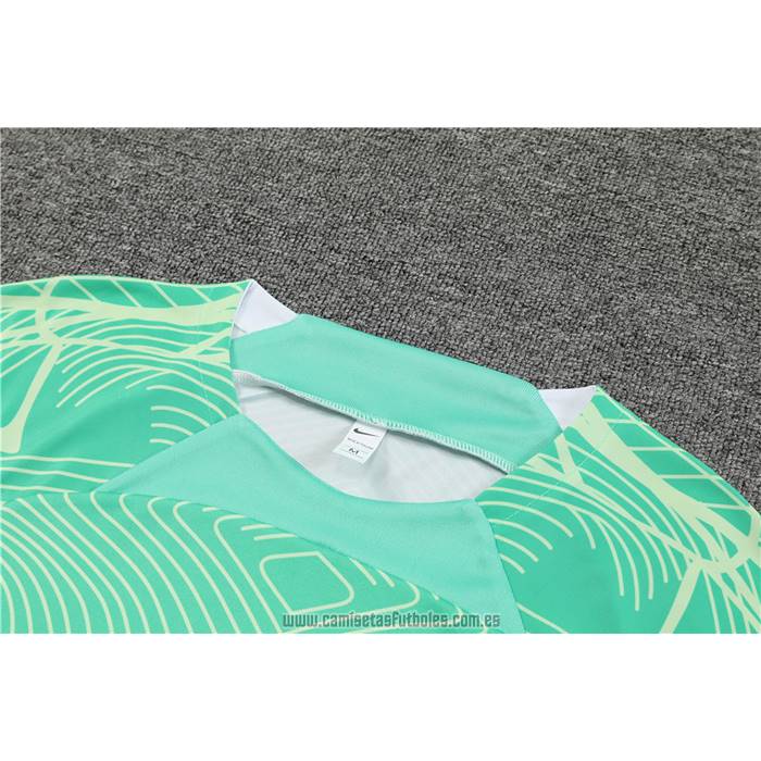 Chandal del Brasil Manga Corta 2022-2023 Verde - Pantalon Corto