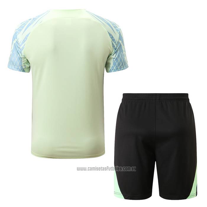 Chandal del Brasil Manga Corta 2022-2023 Verde - Pantalon Corto