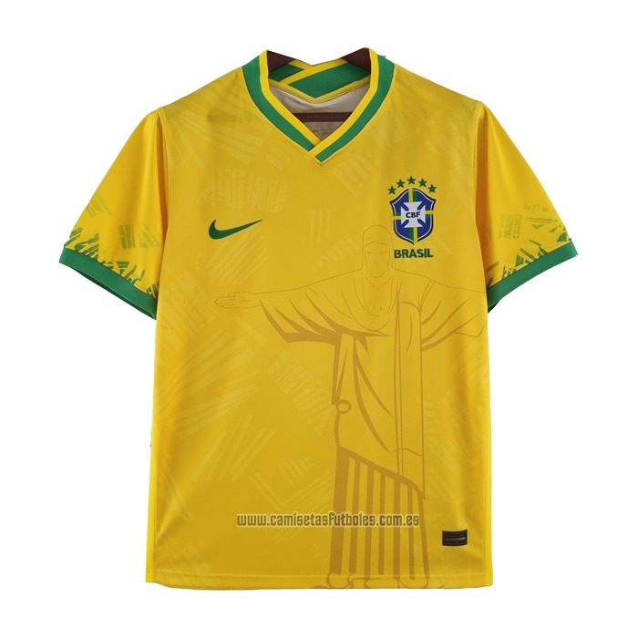 Tailandia Camiseta del Brasil Classic 2022 Amarillo