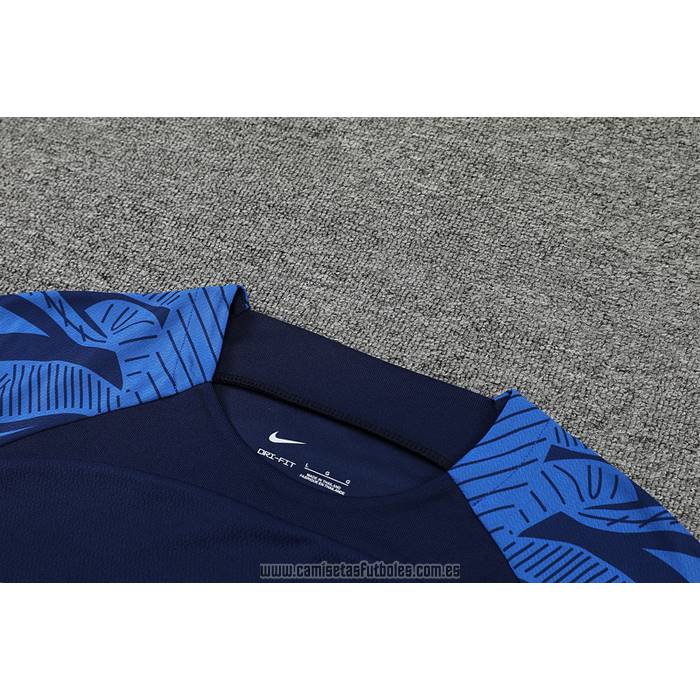 Chandal del Francia Manga Corta 2022-2023 Azul - Pantalon Corto