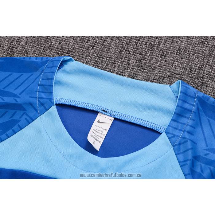 Chandal del Inglaterra Manga Corta 2022-2023 Azul - Pantalon Corto