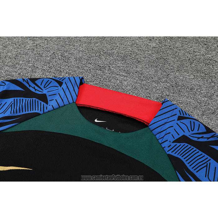 Chandal del Portugal Manga Corta 2022-2023 Negro - Pantalon Corto