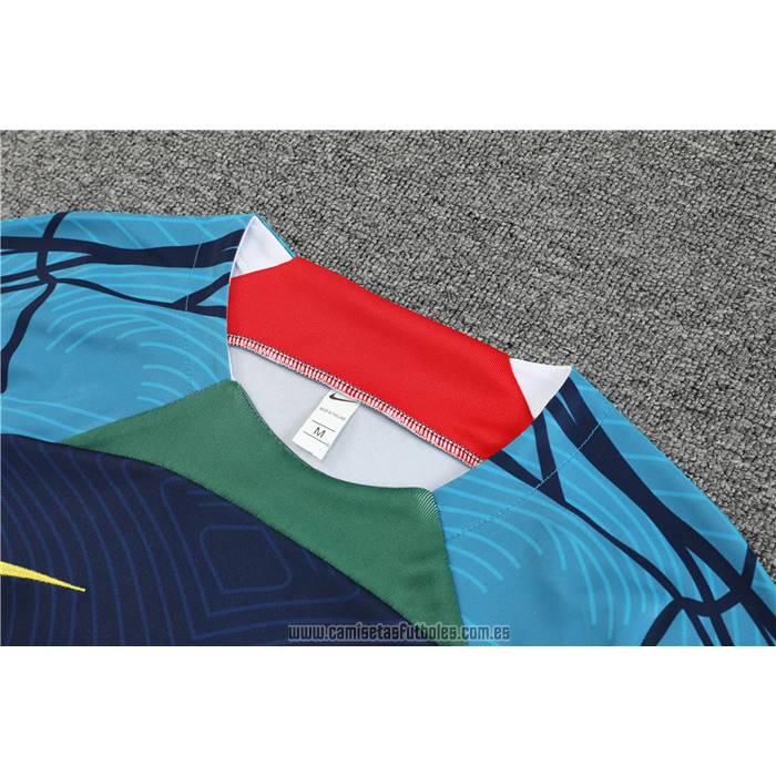 Chandal del Portugal Manga Corta 2022-2023 Azul - Pantalon Corto